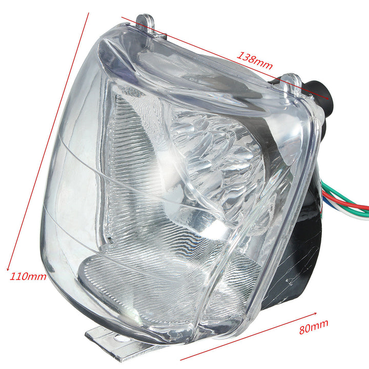 12V 35W Front Light LED Headlight For 50cc 70cc 90cc 110cc 125cc Mini Atv Quad Bike Buggy Image 4