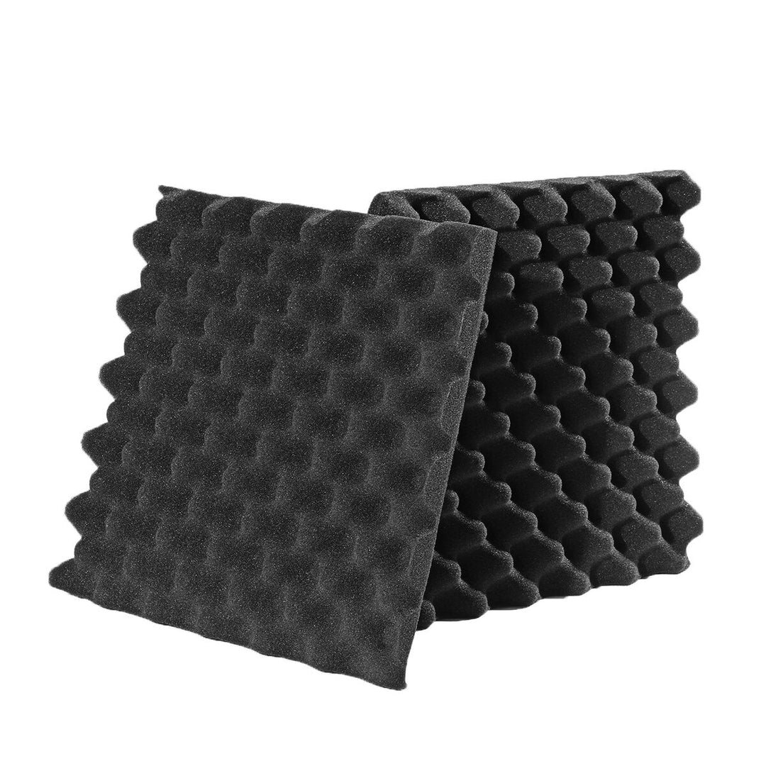 12Pcs,Set Studio Acoustic Foam Panels Tile Sound Insulation Proofing 30x30x4cm Image 3