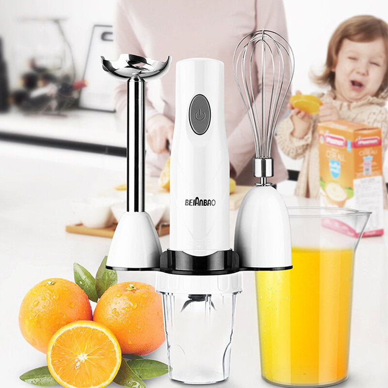 150W Multi-functional Baby Food Blender Juicer Machine Meat Grinder Household Small Hand-Held Electric Stirring Rod Image 2