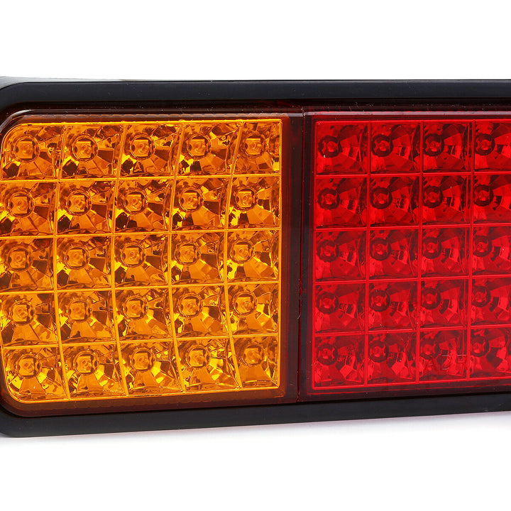 1PC 12V 75 LED Tail Light Brake Stop Reverse Indicator Lamp for Truck Boat Trailer Image 4