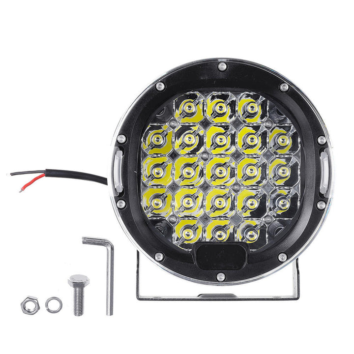 1Pcs LED 9-32V DC IP68 6000K 105W 6000LM Headlights For Motorcycle Car ATV JEEP Image 2