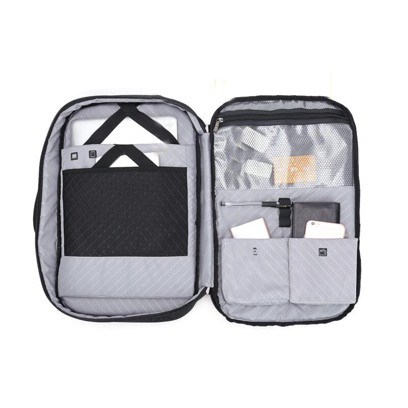 2 In 1 20L Backpack Polyester Waterproof 17inch Laptop Bag Shoulder Bag Handbag Image 7