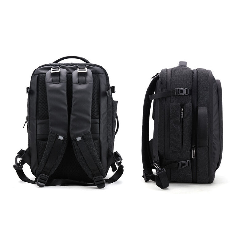 2 In 1 20L Backpack Polyester Waterproof 17inch Laptop Bag Shoulder Bag Handbag Image 9