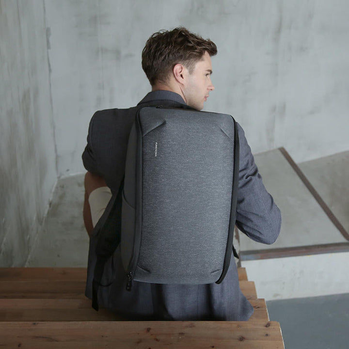 19L Folding Backpack 15.6 Inch Laptop Bag Waterproof Shoulder Bag Casual Rucksack for Outdoor Camping Travel Climbing Image 2