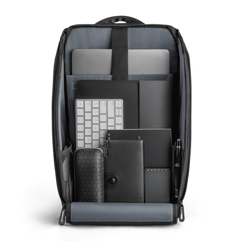 19L Folding Backpack 15.6 Inch Laptop Bag Waterproof Shoulder Bag Casual Rucksack for Outdoor Camping Travel Climbing Image 9