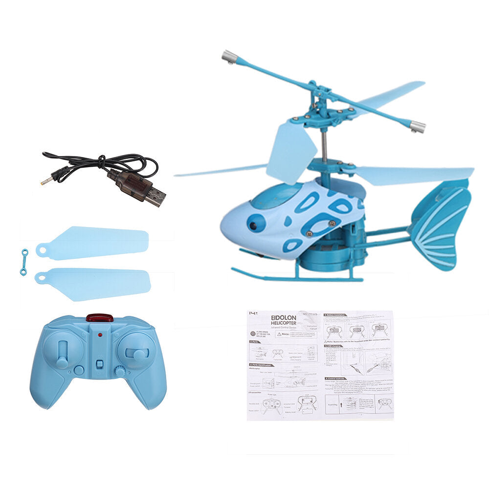 2.4G 2CH Altitude Hold RC Helicopter RTF Alloy Electric RC Model Toys Image 11