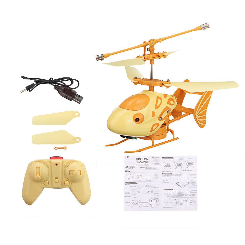 2.4G 2CH Altitude Hold RC Helicopter RTF Alloy Electric RC Model Toys Image 1