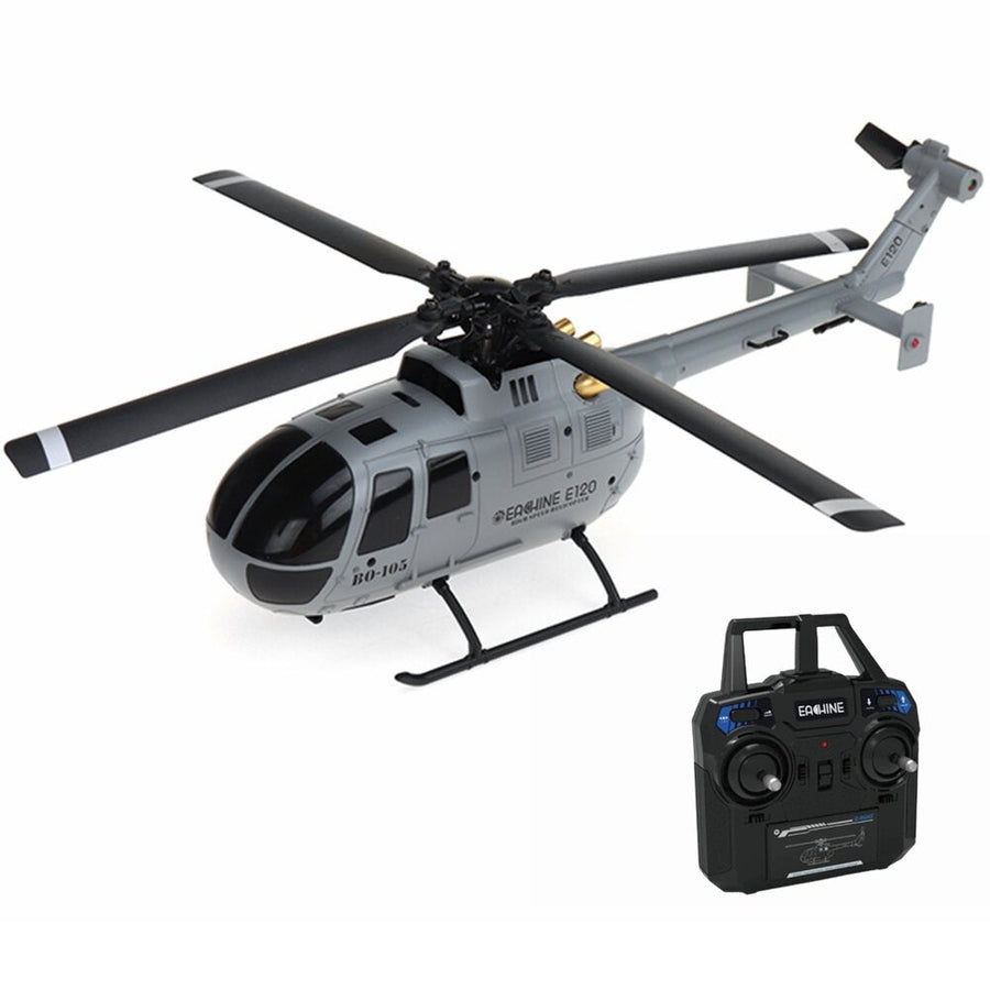 2.4G 4CH 6-Axis Gyro Optical Flow Localization Flybarless Scale RC Helicopter RTF Image 1