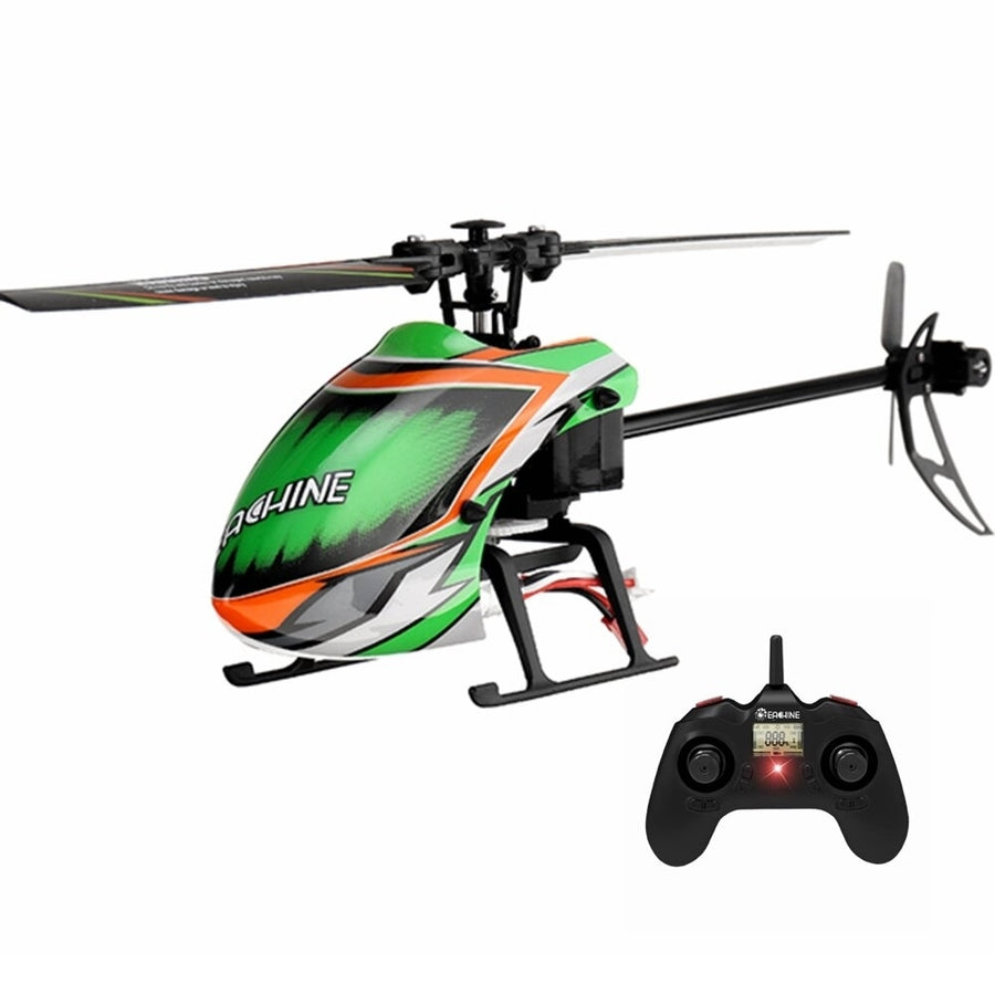 2.4G 4CH 6-Axis Gyro Altitude Hold Flybarless RC Helicopter RTF DTTT Image 1