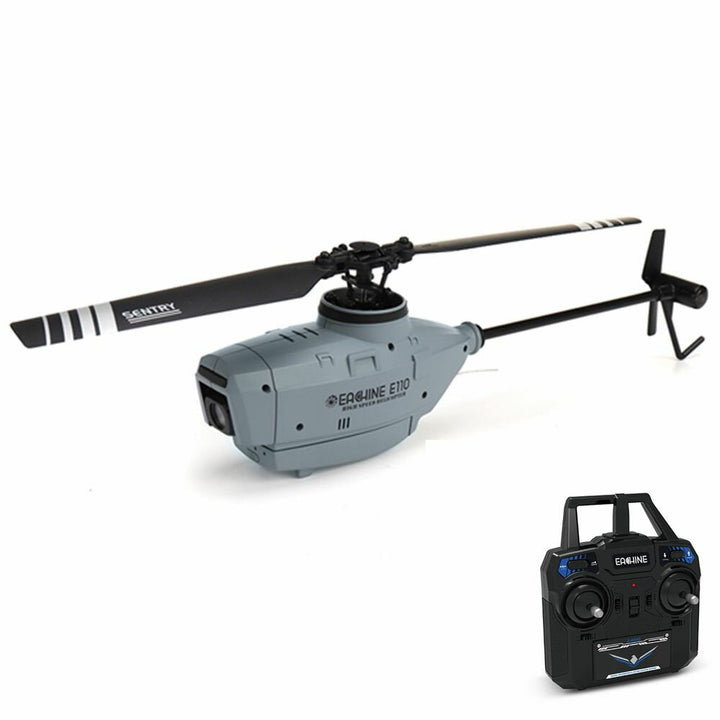 2.4G 4CH 6-Axis Gyro 720P Camera Optical Flow Localization Flybarless Scale RC Helicopter RTF Image 1