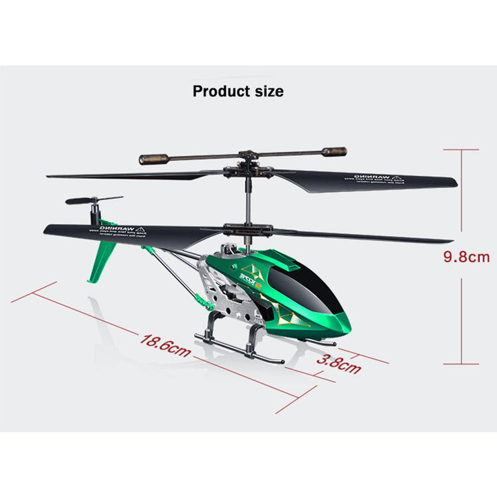 2.4G 3.5CH Alloy Helicopter Anti-Collision Anti-Fall Electric Helicopter Toys for Kids DTTT Image 4