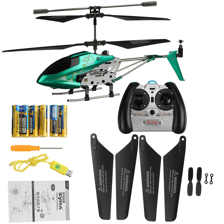 2.4G 3.5CH Alloy Helicopter Anti-Collision Anti-Fall Electric Helicopter Toys for Kids DTTT Image 10