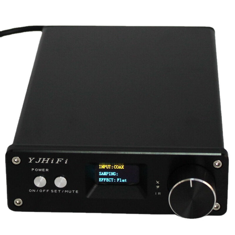 2.0 Optical Fiber Coaxial USB Digital Machine STA326 OLED Power Amplifier 50W+50W Image 4