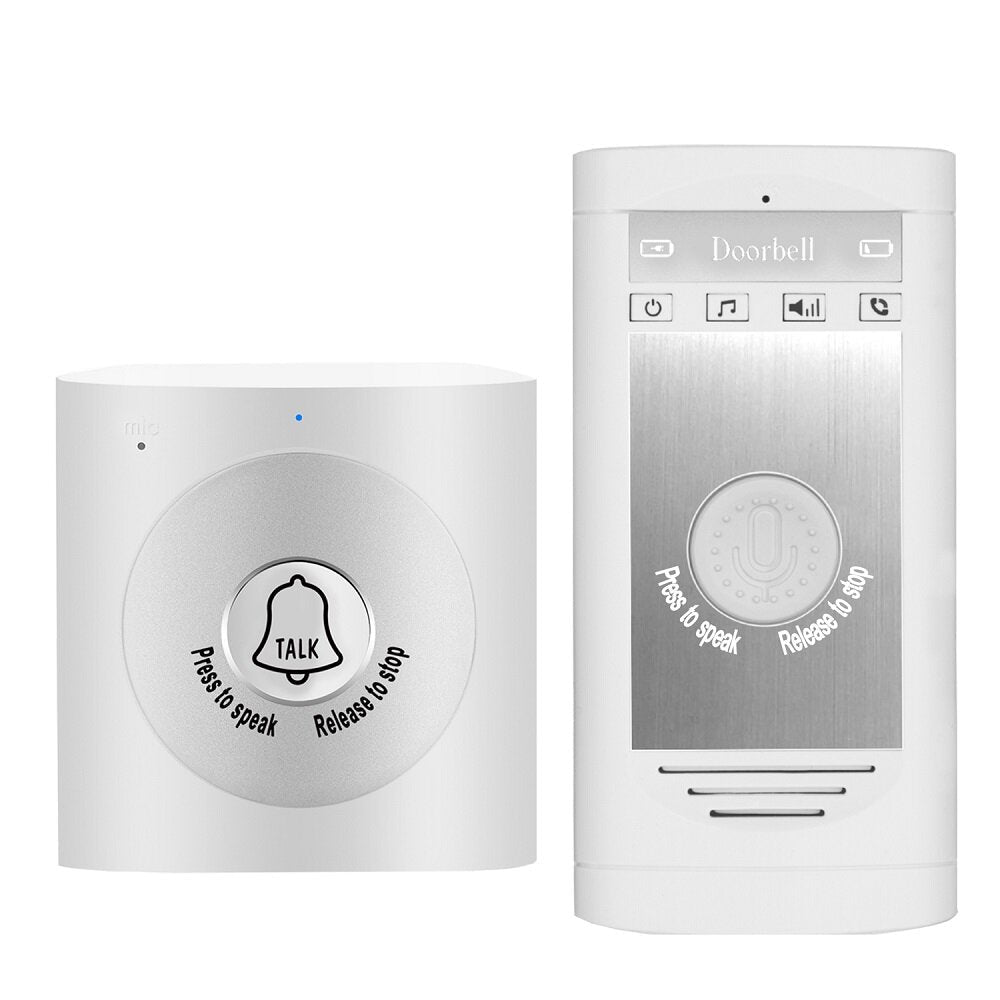 2.4GHz Home Wireless Intercom Doorbell Indoor Outdoor Walkie-talkie Support Two-way Radio Intercom Image 11