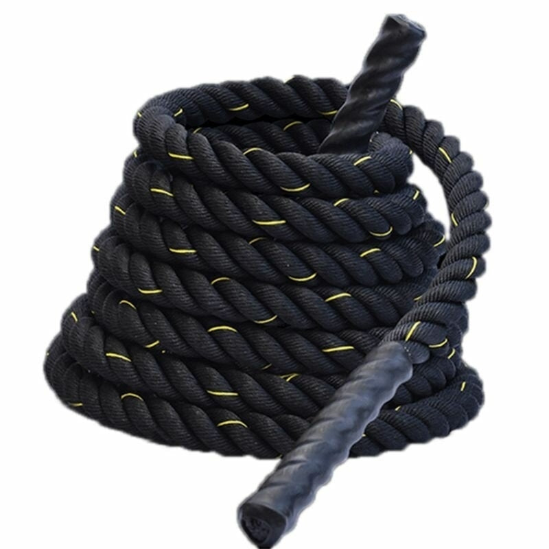 2.8/3m Exercise Training Rope Heavy Jump Ropes Adult Skipping Rope Battle Ropes Strength Muscle Building Fitness Gym Image 1