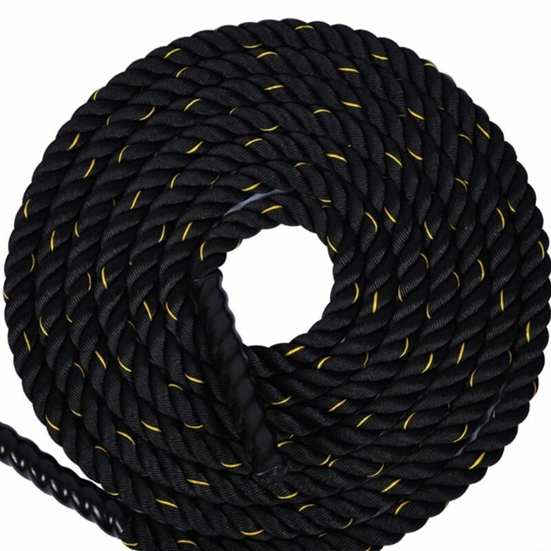 2.8,3m Exercise Training Rope Heavy Jump Ropes Adult Skipping Rope Battle Ropes Strength Muscle Building Fitness Gym Image 6