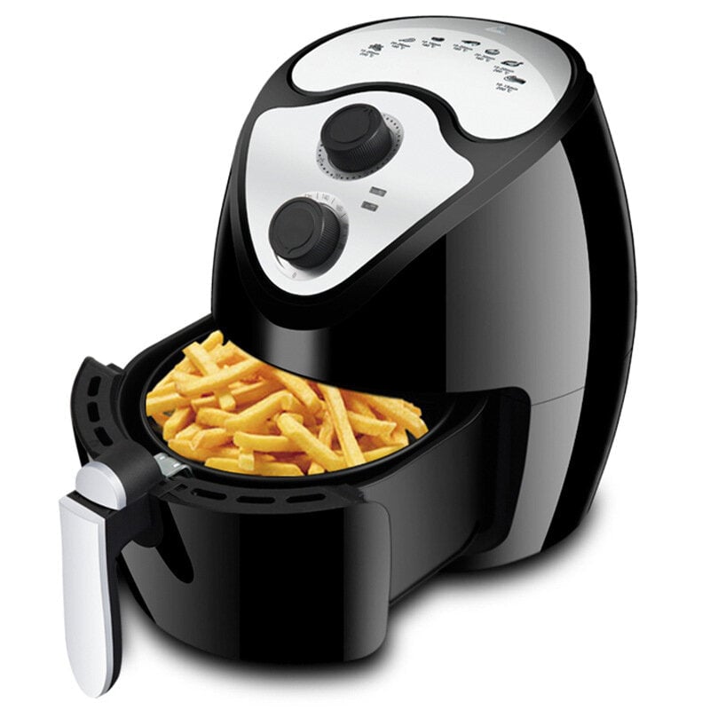 2.6L 1300W 110V Air Fryer Cooker Oven LCD Low Fat Health Free Food Frying Litre Image 1