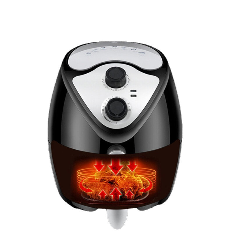 2.6L 1300W 110V Air Fryer Cooker Oven LCD Low Fat Health Free Food Frying Litre Image 2
