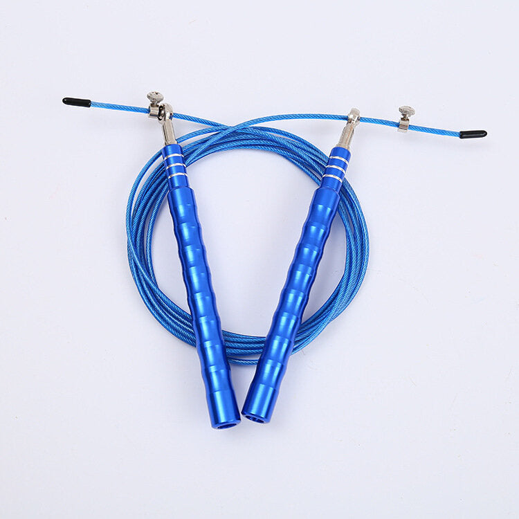 2.8m Skipping Ropes Adjustable Single Skip Rope Fitnesss Sport Speed Rope Jumping Exercise Image 1