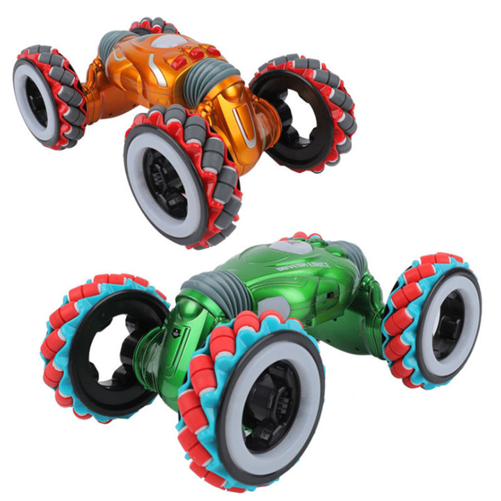 2.4G Gesture Sensor Twisted RC Stunt Car Light Music Remote Control Dancing Truck for Kids Toys Vehicles Model Image 1