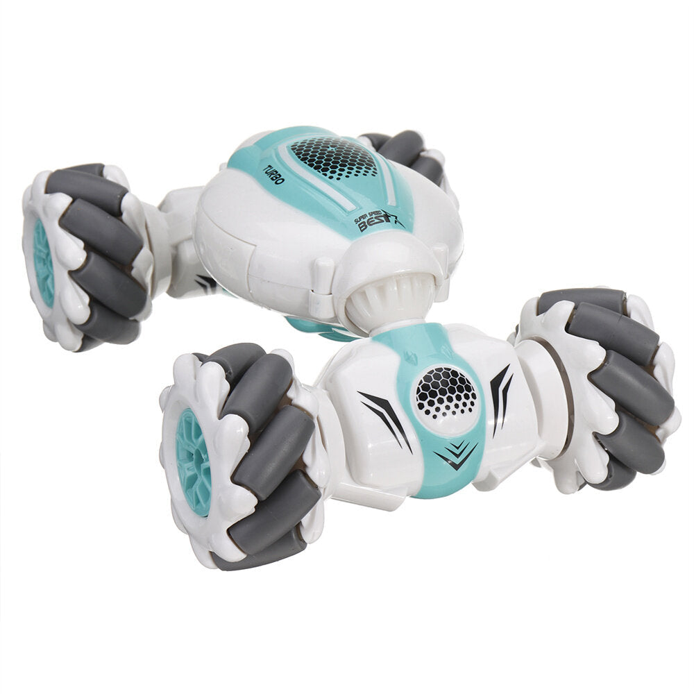 2.4G Remote Control Gesture Sensor All-Terrain Toy Double Sided Rotating Off Road 360 Flips with Lights Music Drift Image 2