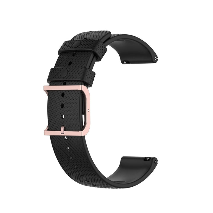20mm Dot Pattern Silicone Smart Watch Band Replacement Strap Image 10