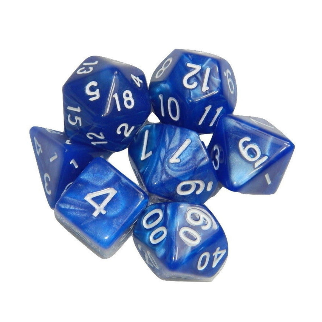 21 Pcs 3 Colrs Polyhedral Dice Sets Multisided Role Playing Game Gadget Image 4
