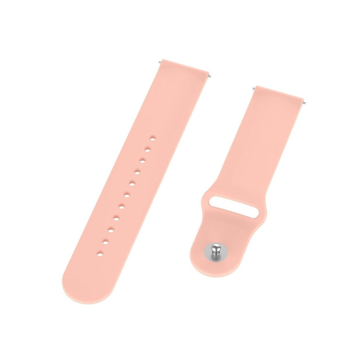 22mm Solid Color SLR Buckle Silicone Replacement Strap Smart Watch Band For Samsung Galaxy Watch 46MM Image 1