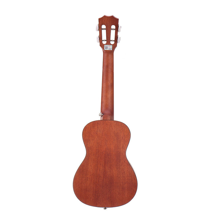 23 Inch Mahogany High Molecular Carbon String Coffee Color Ukulele for Guitar Player Image 2