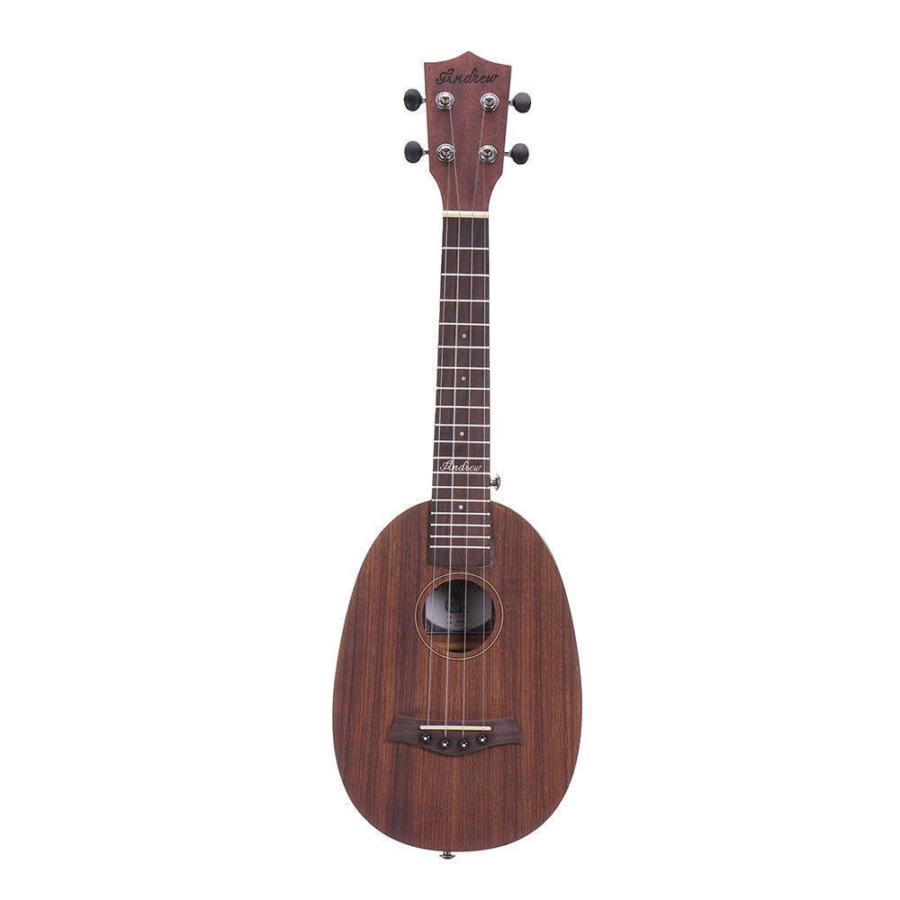 23 Inch All Zebrano Plywood Ukulele for Guitar Player Birthday Gifts Image 9