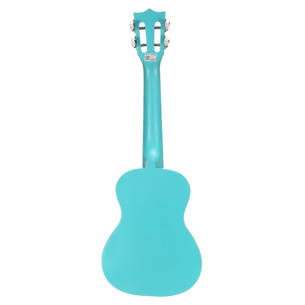 23 Inch Okoume High Molecular Carbon String Blue Ukulele for Guitar Player Image 2