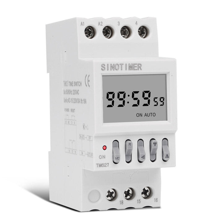 220V Digital Time Delay Relay ON OFF Duration Loop Cycle Timer Control Switch Adjustable Time Relay Image 1