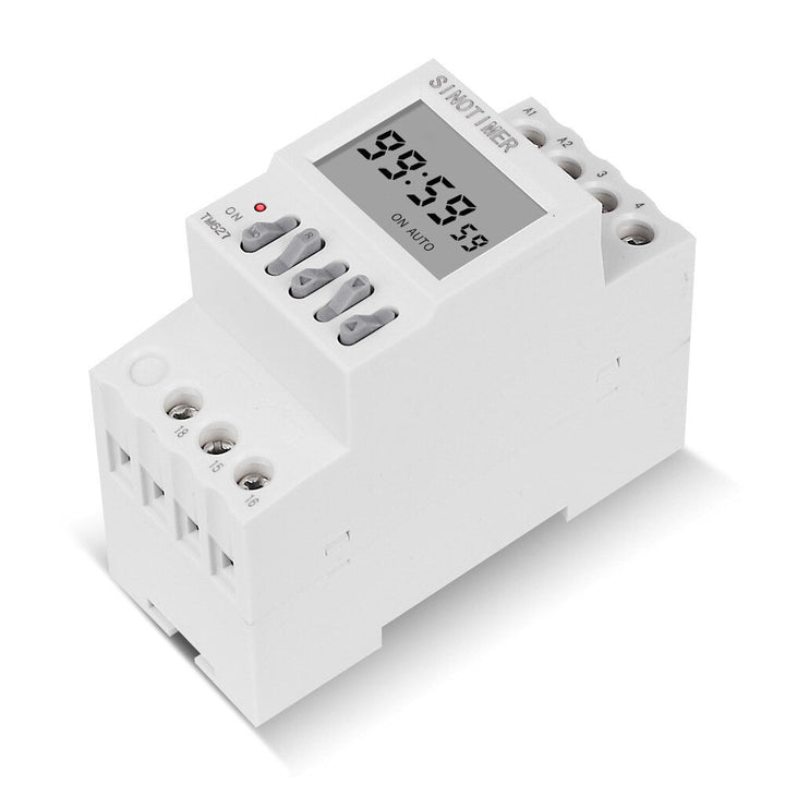 220V Digital Time Delay Relay ON OFF Duration Loop Cycle Timer Control Switch Adjustable Time Relay Image 2