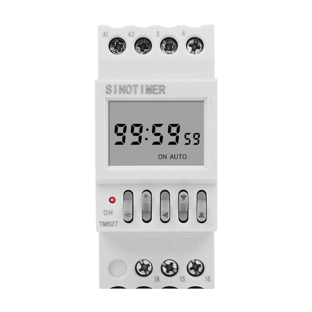 220V Digital Time Delay Relay ON OFF Duration Loop Cycle Timer Control Switch Adjustable Time Relay Image 4