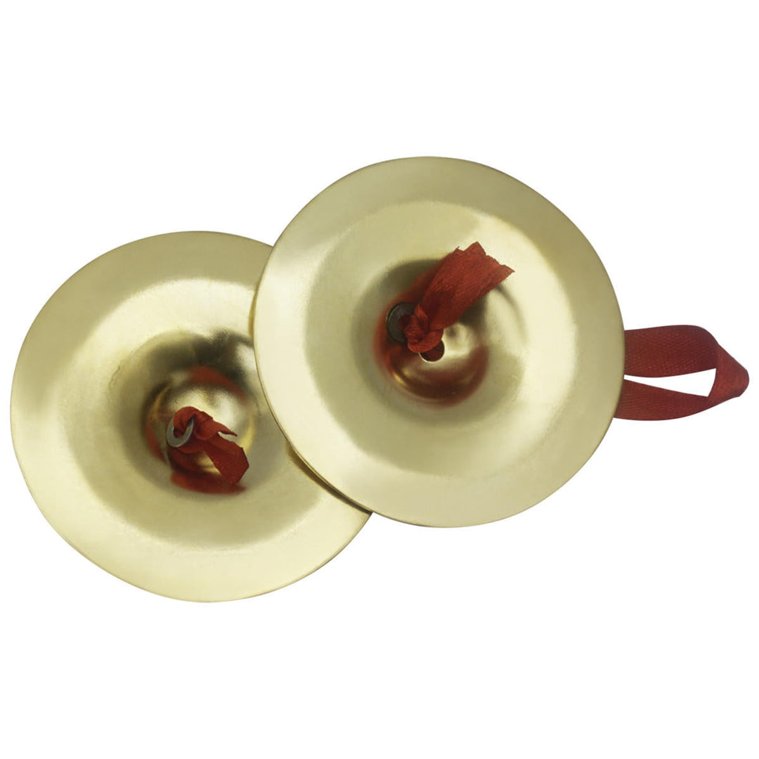 2Pcs Orff Small Musical Instrument Copper Finger Cymbals Drum Cymbal Percussion Instruments Image 7