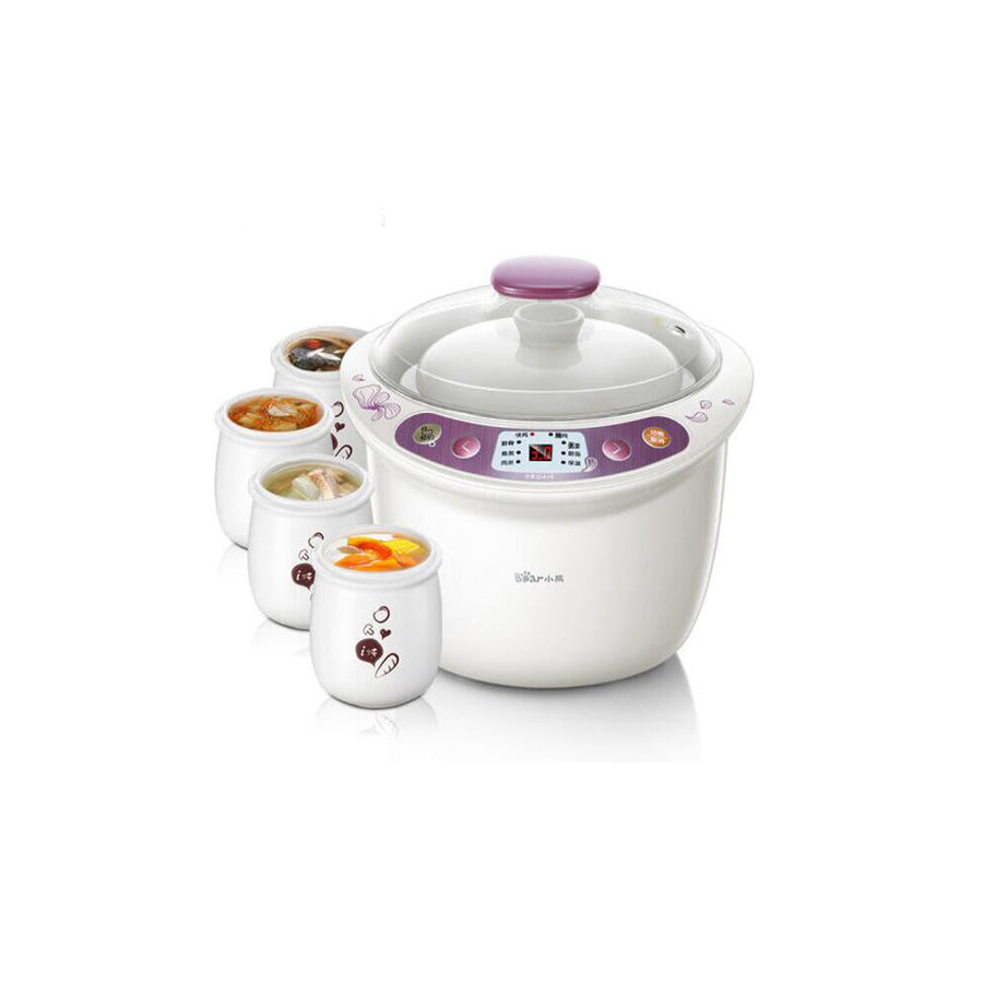 3.5L/500W Multi-function Electric Stew Cooker Kitchen Electric Steamer With 5 Cooker Image 1