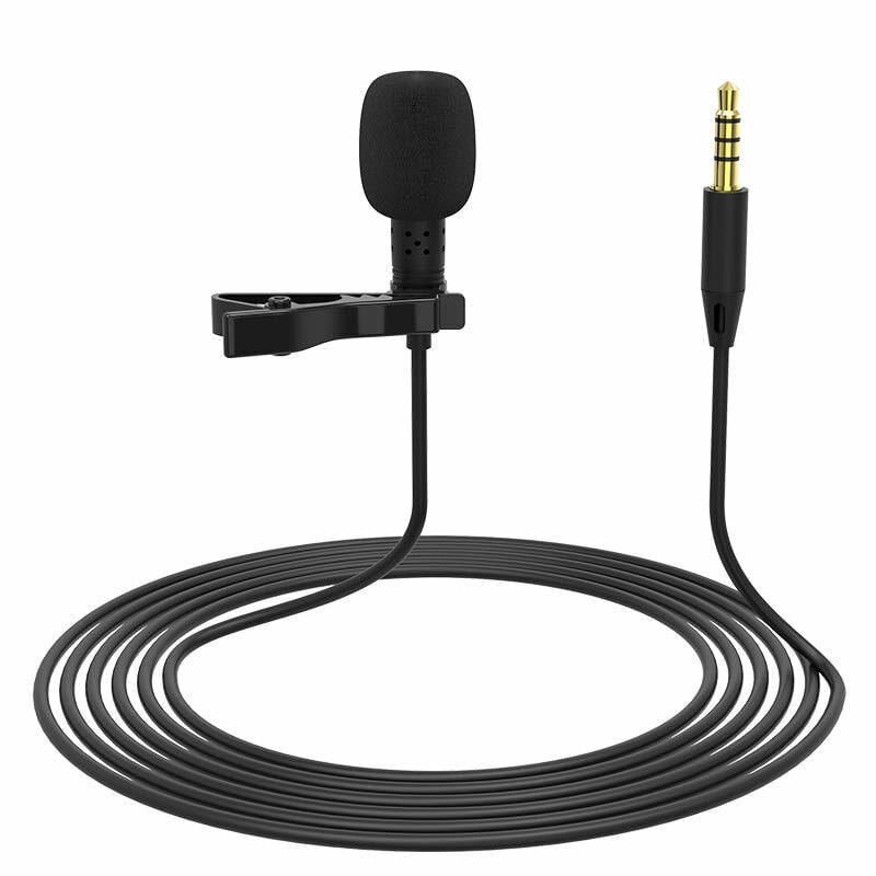 3.5mm Lavalier USB Microphone Omnidirectional Pointing Condenser for Computer Game Anchor Live K Song Conference Image 2