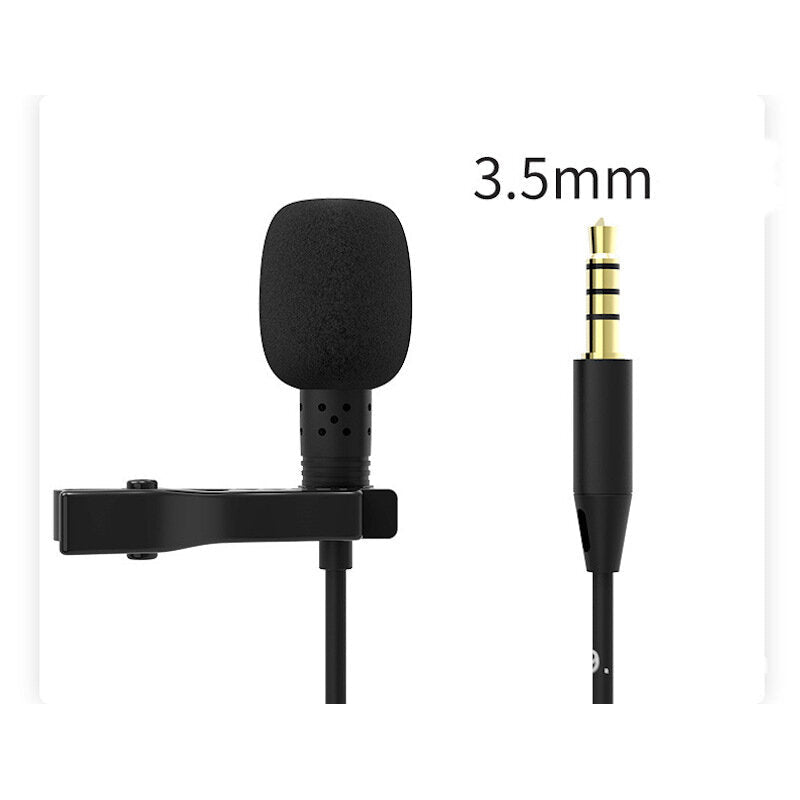 3.5mm Lavalier USB Microphone Omnidirectional Pointing Condenser for Computer Game Anchor Live K Song Conference Image 3