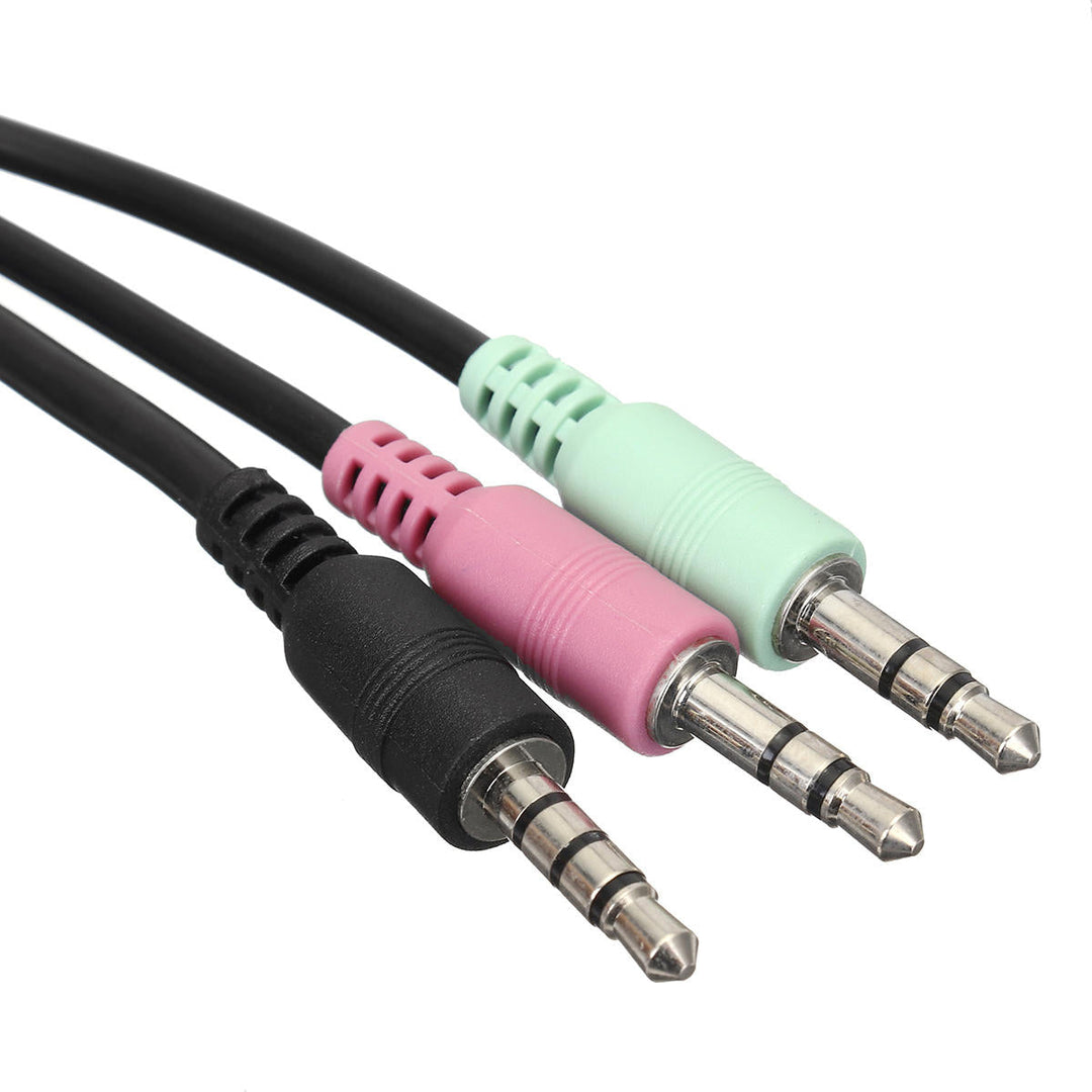 3.5mm Live Stream Streaming Sound Card Adaptor Cable Upgraded Version Image 4