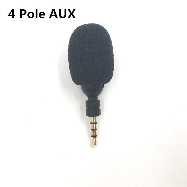 3.5mm Mono/ Stereo/ 4 Pole Mini Microphone Flexural Bendable for Mobile Phone Computer Recording Device Image 1