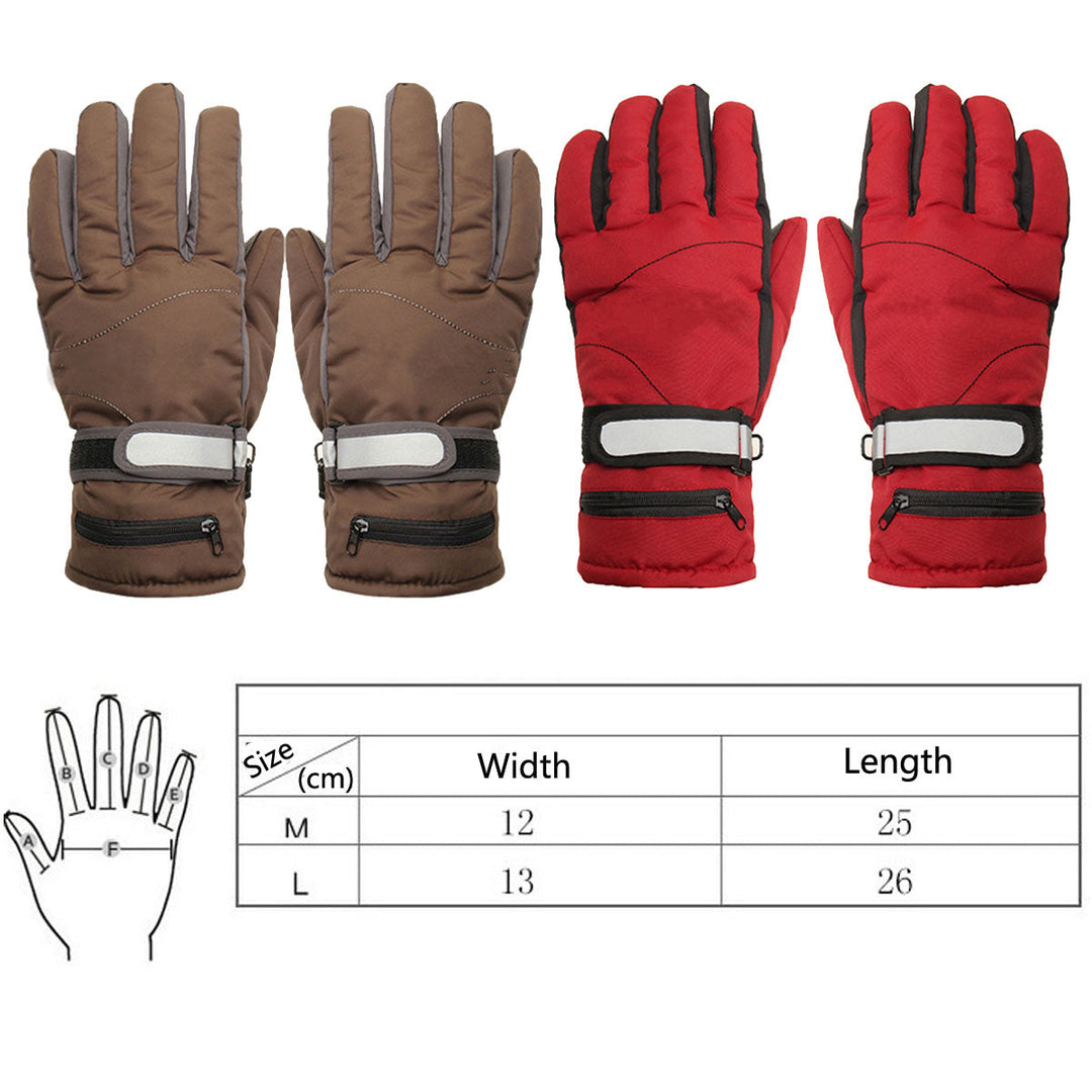 3.7V 2000mAh Battery Heated Gloves Motorcycle Hunting Winter Warmer Racing Skiing Image 4