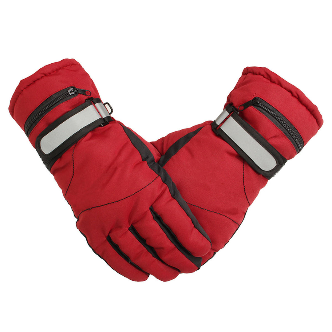 3.7V 2000mAh Battery Heated Gloves Motorcycle Hunting Winter Warmer Racing Skiing Image 8