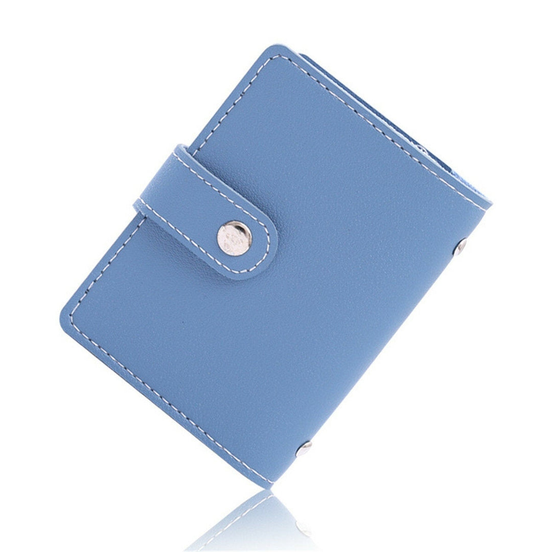 26 Card Slots Portable Leather Wallet Anti-theft Brush Shield NFC,RFID Holder Image 4