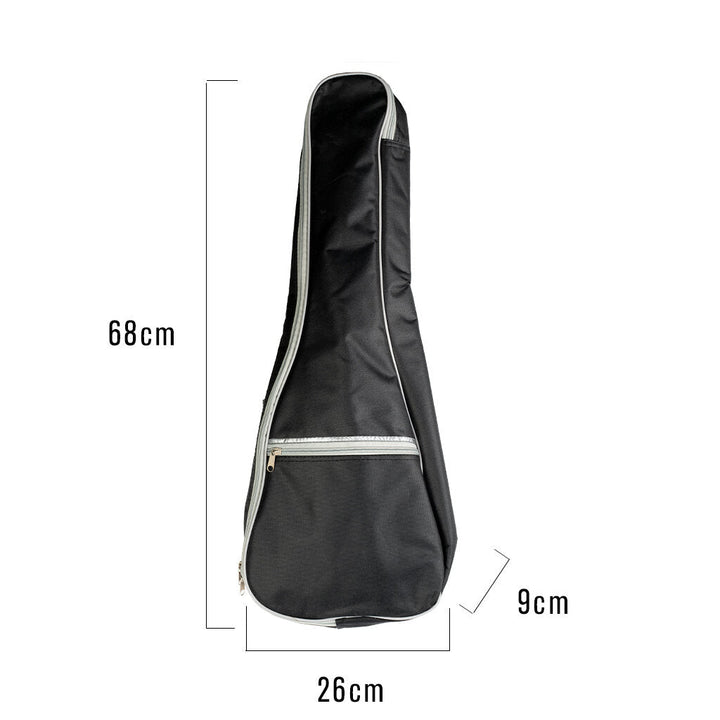 26 Inch Ukulele Bag Canvas Pockets Storage Zipper Adjustable Strap Ukulele Bag Backpack Case Thickened Shockproof Image 4