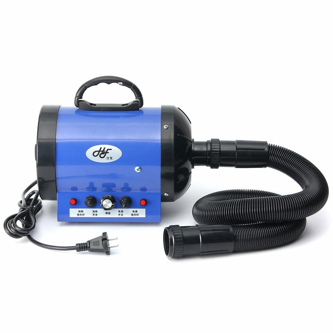 2800W Dog Pet Grooming Dryer Hair Dryer Removable Pet Hairdryer With 3 Nozzle Image 8