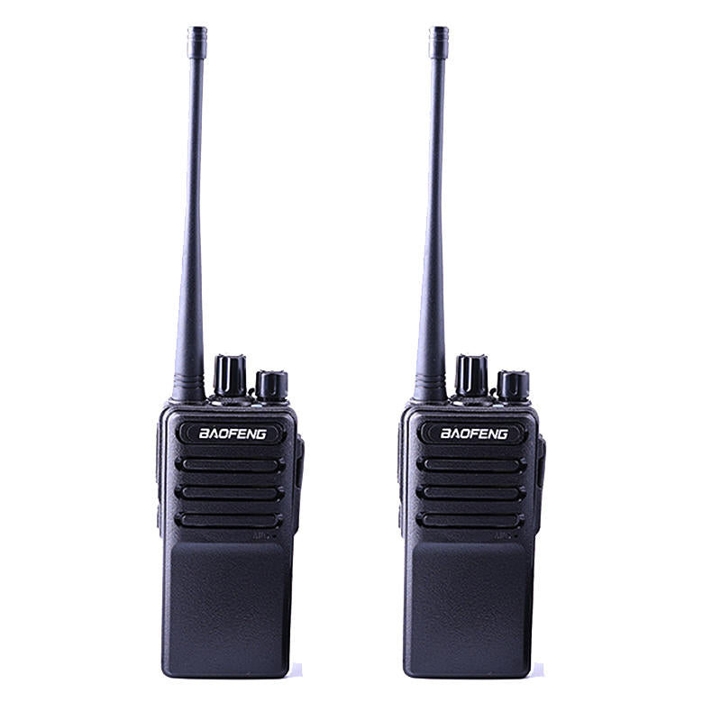 2PCS C2 16 Channels 430-440MHz High-power Civilian Two Way Handheld Radio Walkie Talkie Image 1