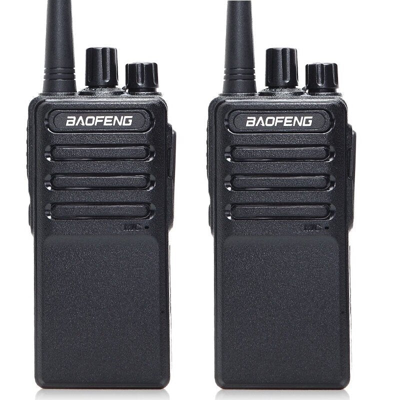 2pcs BF-V9 Mini Walkie Talkie USB Fast Charge 5W UHF 400-470MHz Ham CB Portable Two Way Radio Image 1