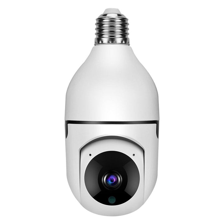 2MP WIFI PTZ Security Camera Wireless Bulb Camera with E27 Bulb Connector Infrared Night Vision Motion Detecting 2-way Image 2