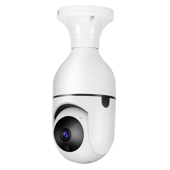 2MP WIFI PTZ Security Camera Wireless Bulb Camera with E27 Bulb Connector Infrared Night Vision Motion Detecting 2-way Image 3