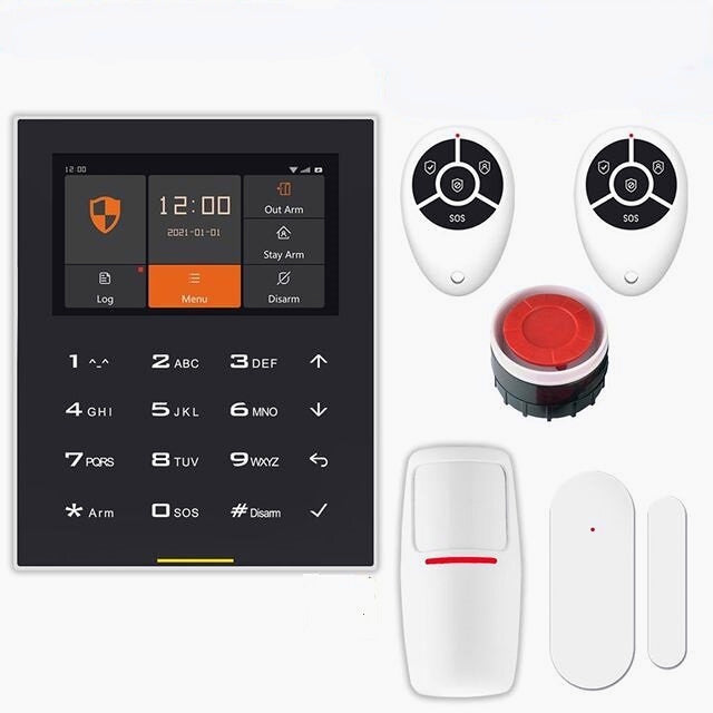 2G WIFI GSM Smart Wireless Home Security Alarm Burglar System Remote Control Image 1